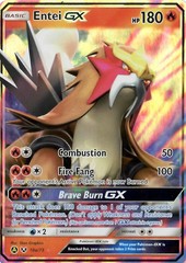 Entei-GX - 10a/73 - Legends of Johto Premium Collection
